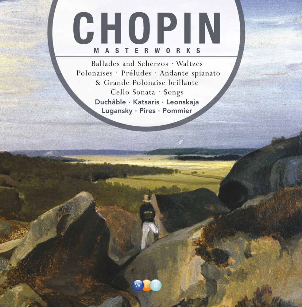 Обложка альбома «Chopin: Masterworks, Vol. 2» — Cyprien Katsaris, Elisabeth Leonskaja, François-René Duchâble, Halina Czerny-Stefańska, Jean-Bernard Pommier, Maria Joao Pires & Nikolai Lugansky