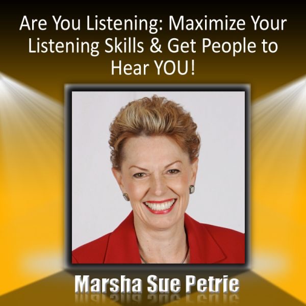 Are You Listening: Maximize Your Listening Skills & Get People to Hear YOU! - Single