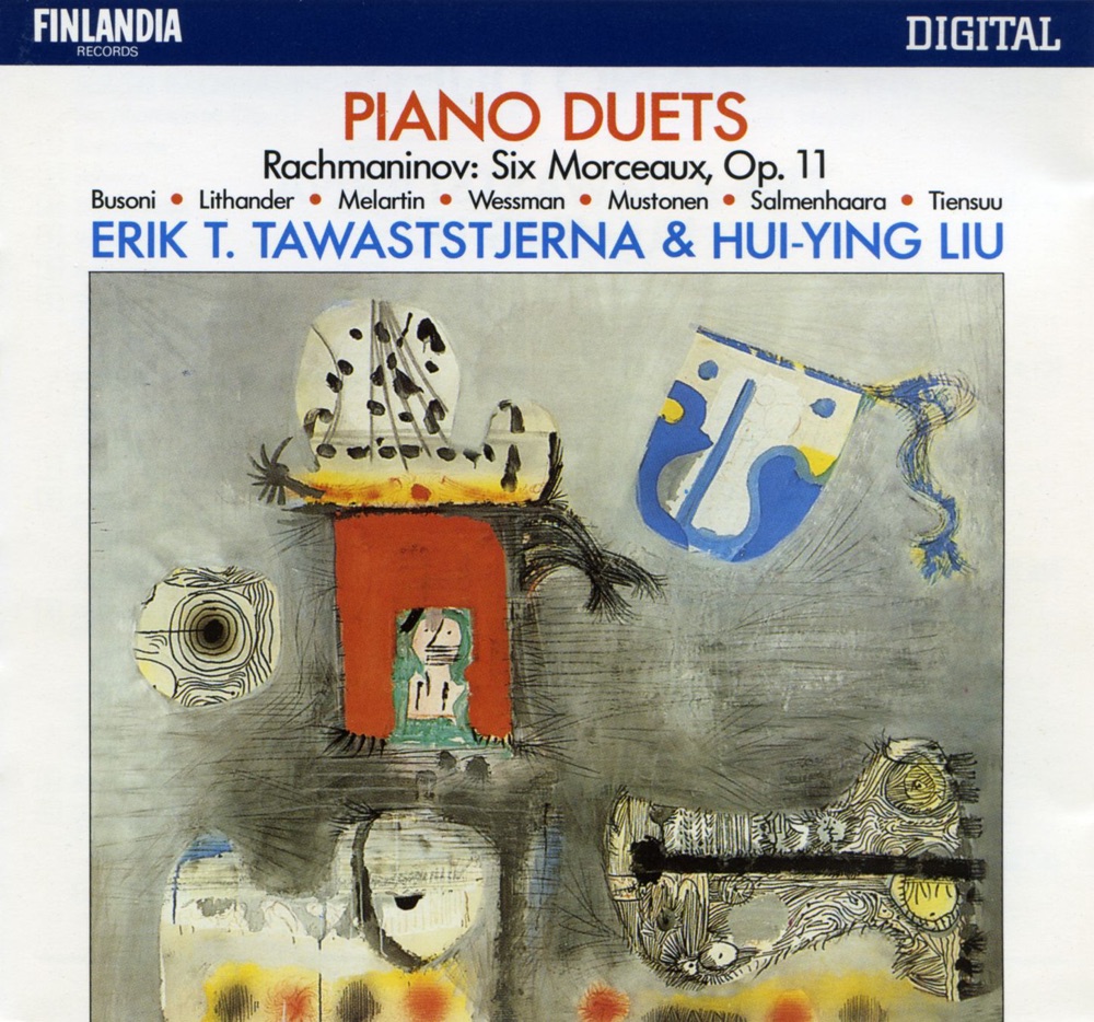Обложка альбома «Piano Duets» — Erik T. Tawaststjerna & Hui-Ying Liu