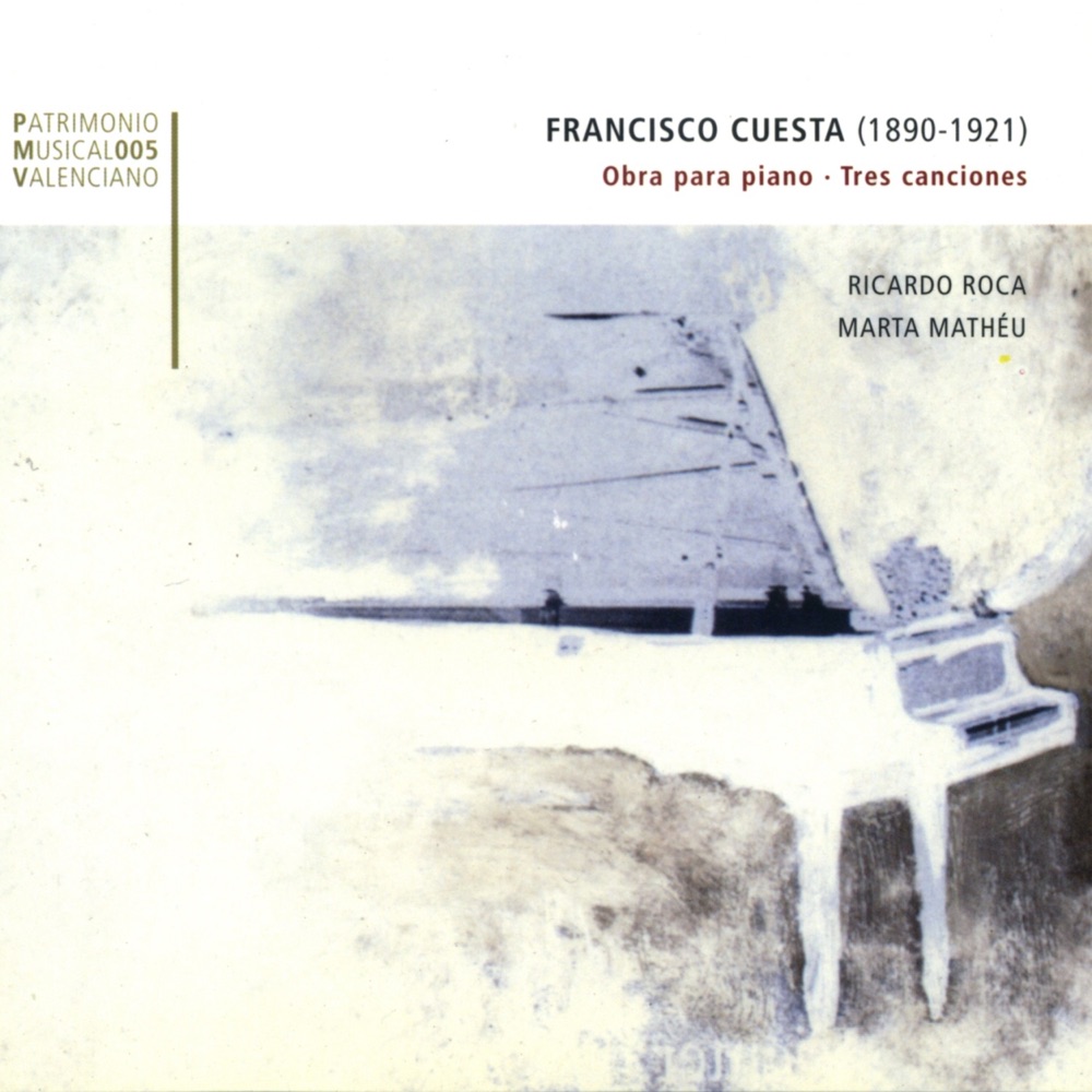 Обложка альбома «Francisco Cuesta» — Marta Mathéu & Ricardo Roca