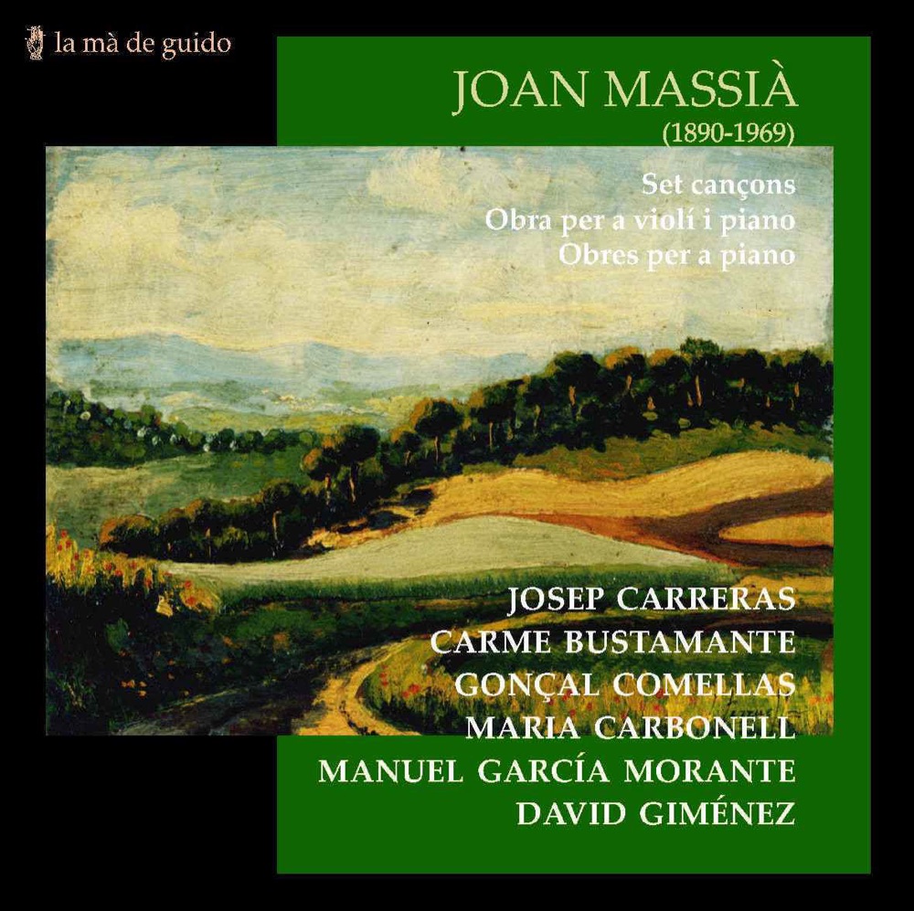 Обложка альбома «Massià: Chamber Works» — David Gimenez & Manuel García Morante