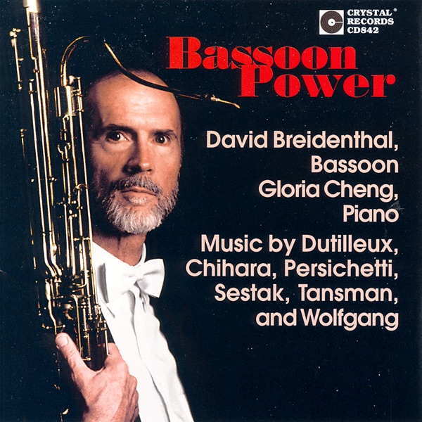 Обложка альбома «Bassoon Power» — David Breidenthal, Gloria Cheng, Ralph Pyle, William Lane, Mitchell Peters & Lou Anne Neill