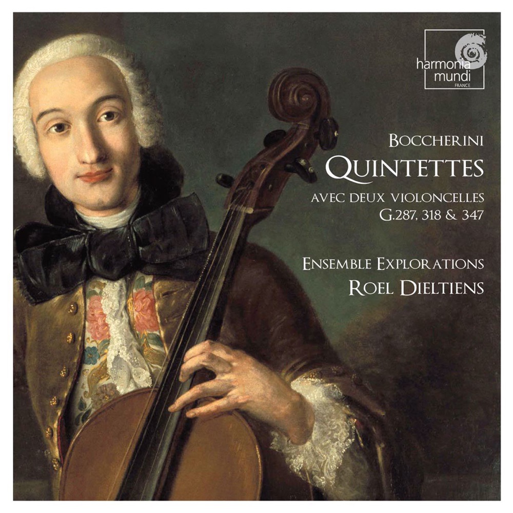 Обложка альбома «Boccherini: Quintettes avec deux Violoncelles» — Ensemble Explorations & Roel Dieltiens