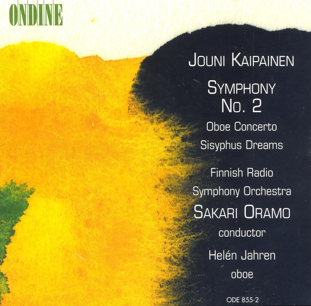 Обложка альбома «Kaipainen: Symphony No. 2, Oboe Concerto, Sisyphus Dreams» — Sakari Oramo, Finnish Radio Symphony Orchestra & Helen Jahren