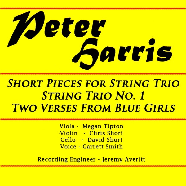 Обложка альбома «Music for String Trio» — Peter Harris