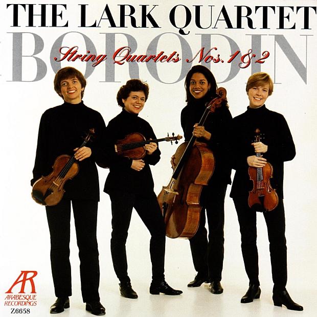 Обложка альбома «Borodin: String Quartets Nos. 1 & 2» — The Lark Quartet