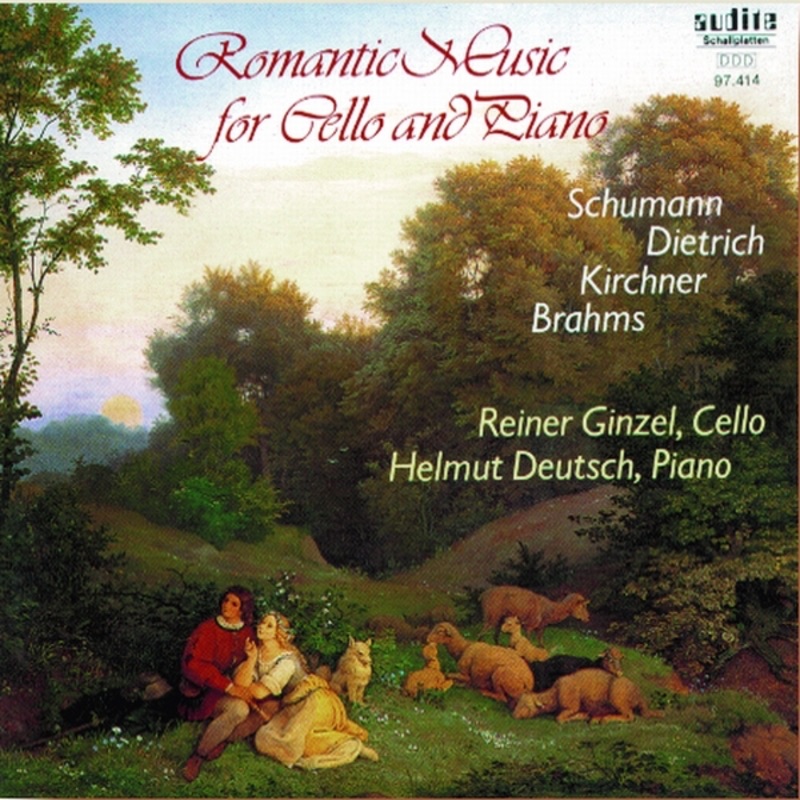Обложка альбома «Romantic Music for Cello and Piano» — Helmut Deutsch & Reiner Ginzel