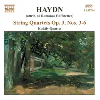 String Quartet in F major, Op. 3, No. 5, Hob.III:17, "Serenade" (attrib. to Hoffstetter) : II. Serenade: Andante cantabile — Kodály Quartet