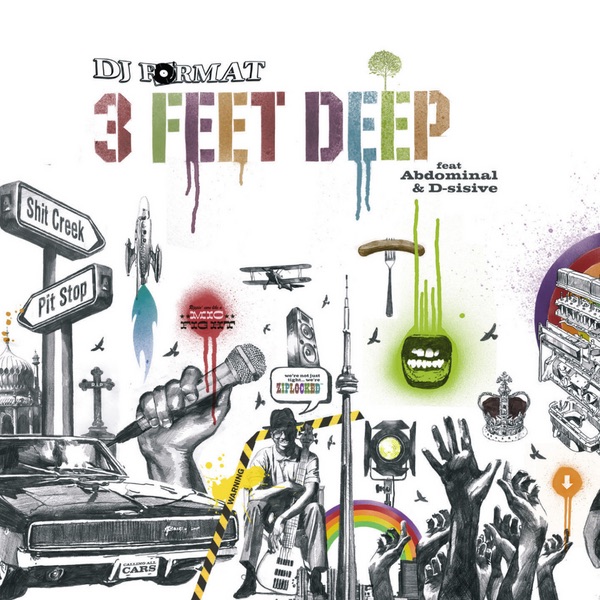Обложка альбома «3 Feet Deep» — DJ Format