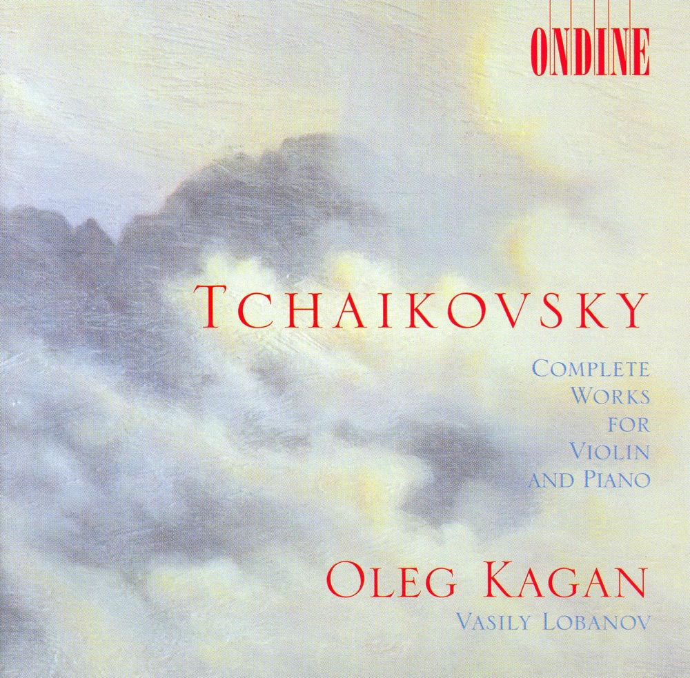 Обложка альбома «Tchaikovsky: Music for Violin and Piano» — Vasily Lobanov & Oleg Kagan