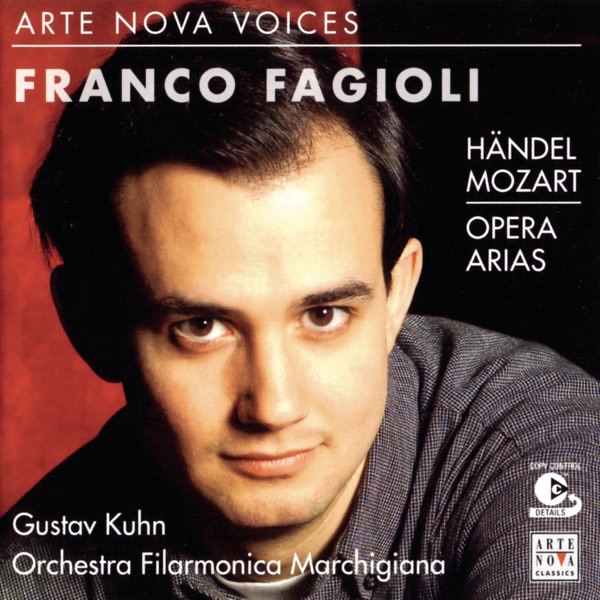 Обложка альбома «Arte Nova Voices - Franco Fagioli / Portrait» — Franco Fagioli & Orchestra Filarmonica Marchigiana