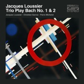 Jacques Loussier Trio Play Bach No. 1 & 2 artwork