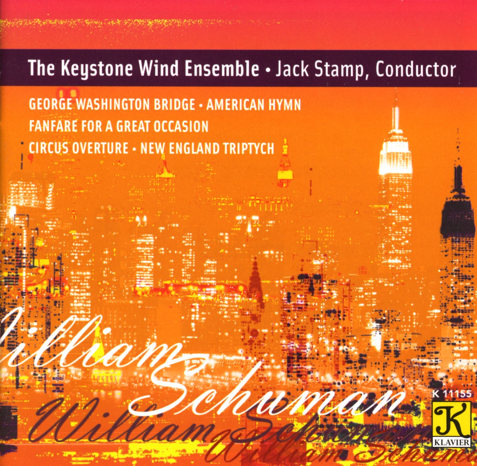 Schuman: George Washington Bridge - Prelude for a Great Occasion - New England Triptych