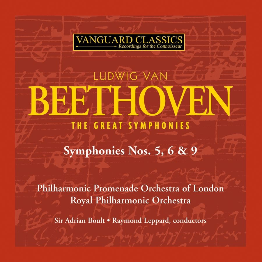 Beethoven: The Great Symphonies (Symphonies Nos. 5, 6, & 9)