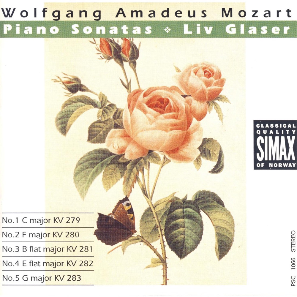 Обложка альбома «Mozart: Piano Sonatas, K. 279 - 283» — Liv Glaser