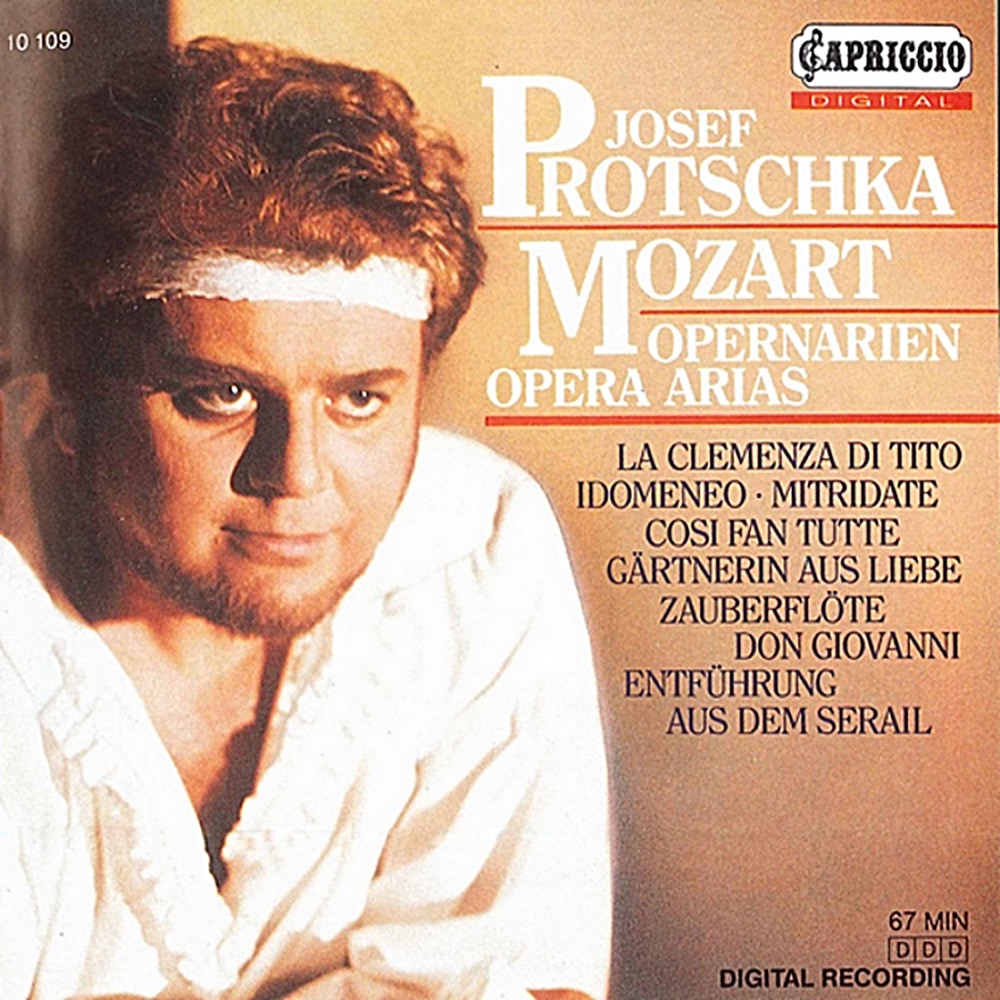 Обложка альбома «MOZART, W.A.: Opera Arias» — Kurt Peter Eichhorn, Josef Protschka & Munich Radio Orchestra