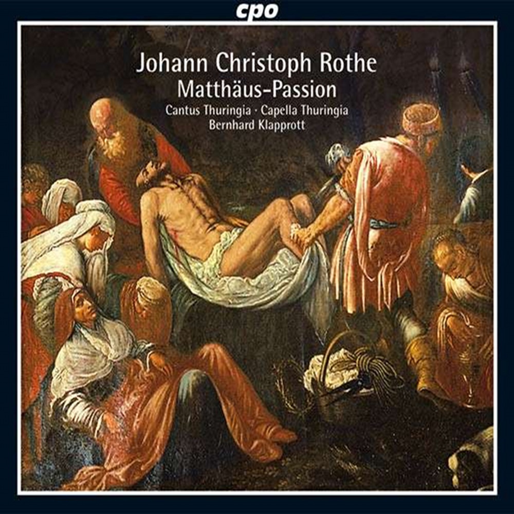 Обложка альбома «Rothe: St. Matthew Passion» — Bernhard Klapprott