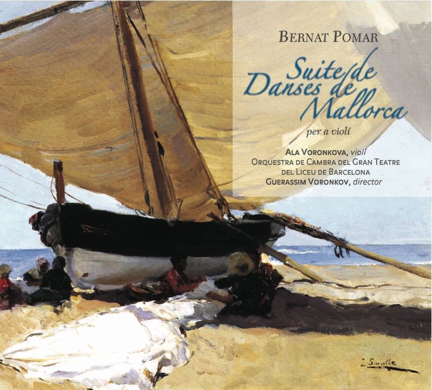 Обложка альбома «Bernat Pomar: Suite de Danses de Mallorca» — Ala Voronkova
