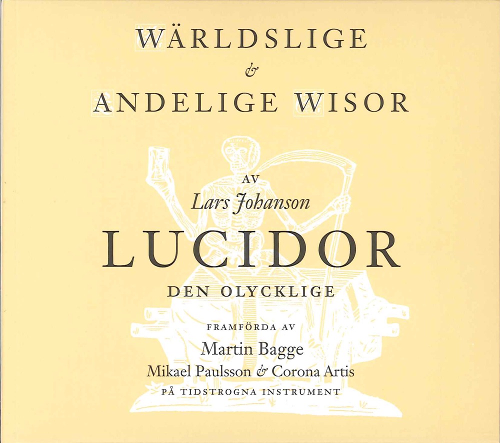 Обложка альбома «Wärldslige & Andelige Wisor» — Martin Bagge