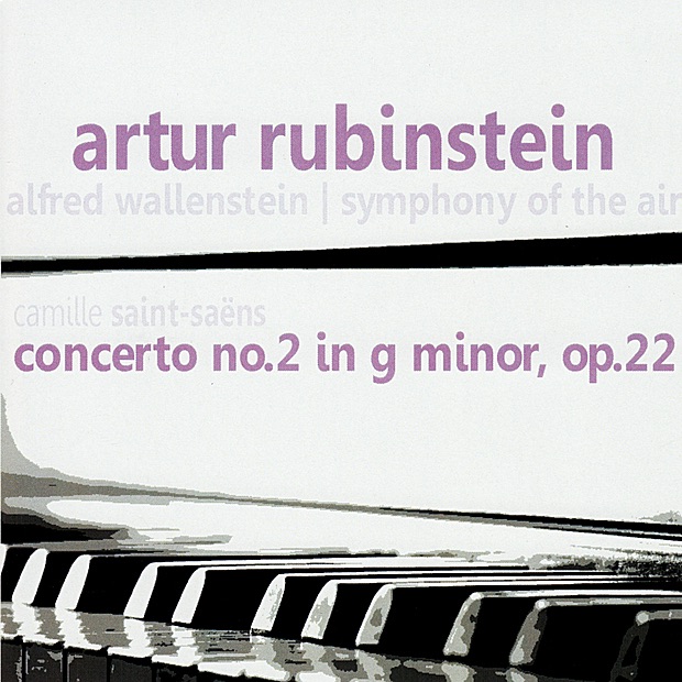 Обложка альбома «Saint-Saëns: Concerto No. 2 In G Minor, Op. 22» — Arthur Rubinstein, Symphony of the Air & Alfred Wallenstein