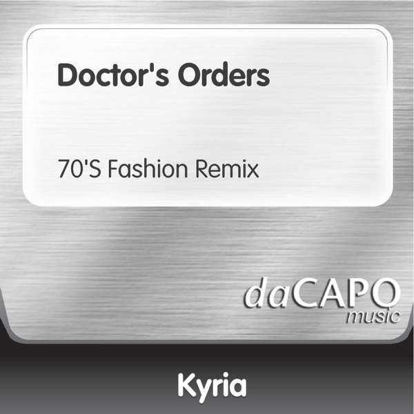 Doctor's Orders - Single
