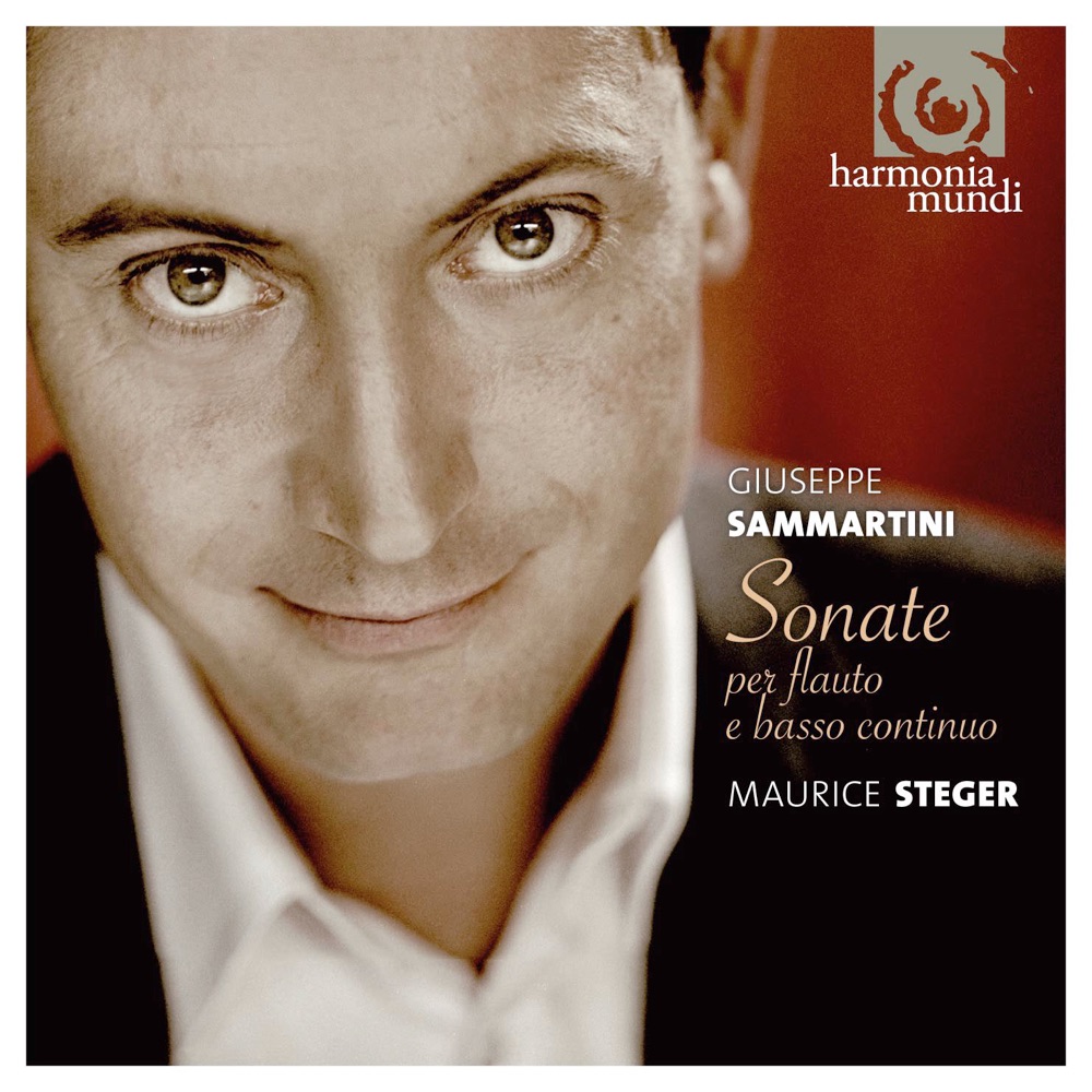 Обложка альбома «Sammartini: Sonatas for Recorder and Continuo» — Maurice Steger