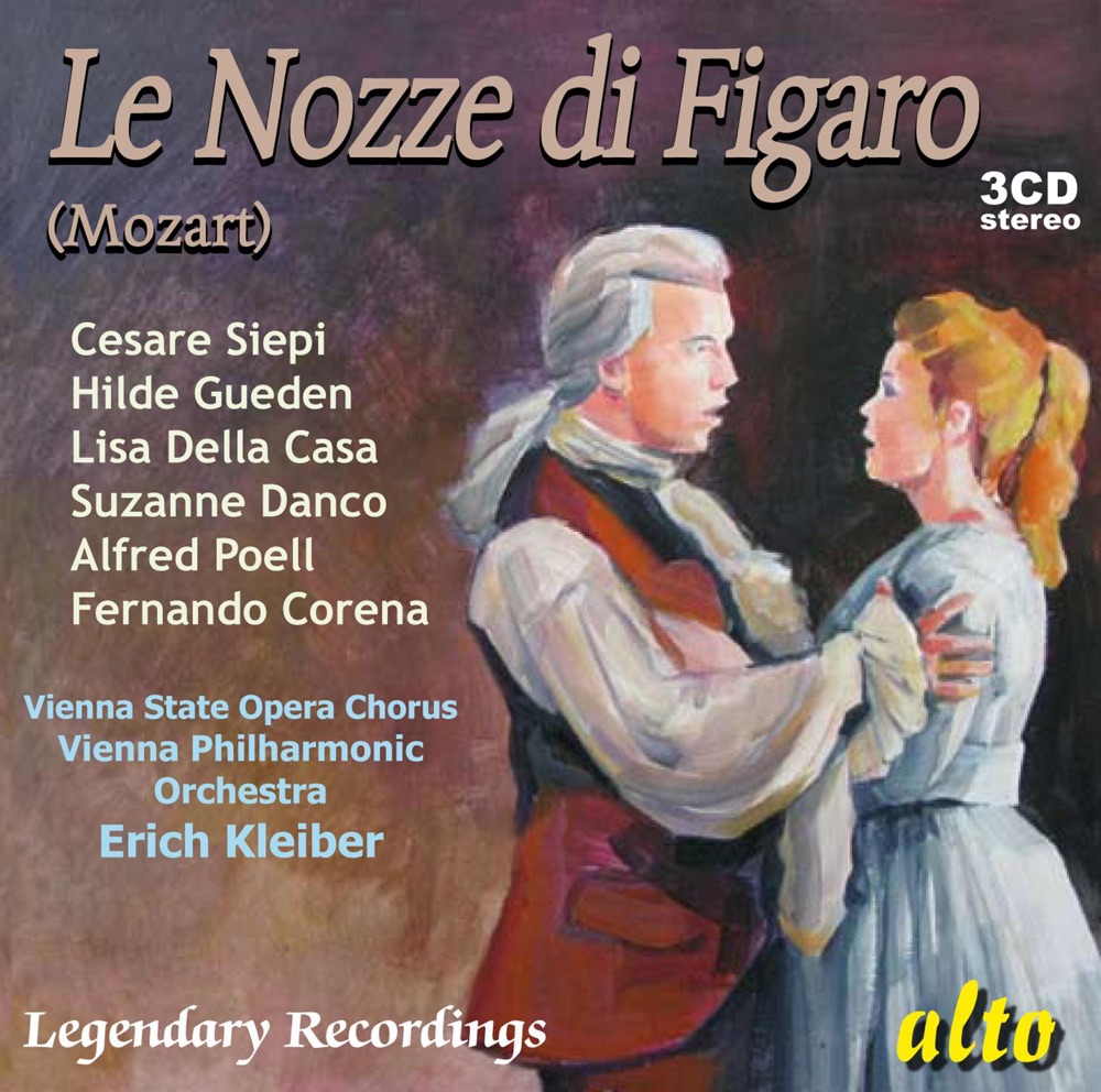 Обложка альбома «Mozart: Le Nozze di Figaro» — Cesare Siepi, Hilde Gueden, Alfred Poell, Lisa Della Casa, Suzanne Danco, Vienna Philharmonic & Erich Kleiber