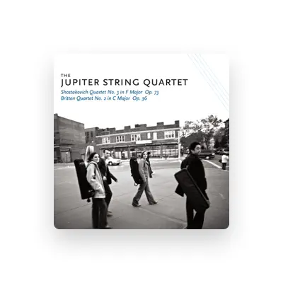 Listen to Jupiter String Quartet, watch music videos, read bio, see tour dates & more!