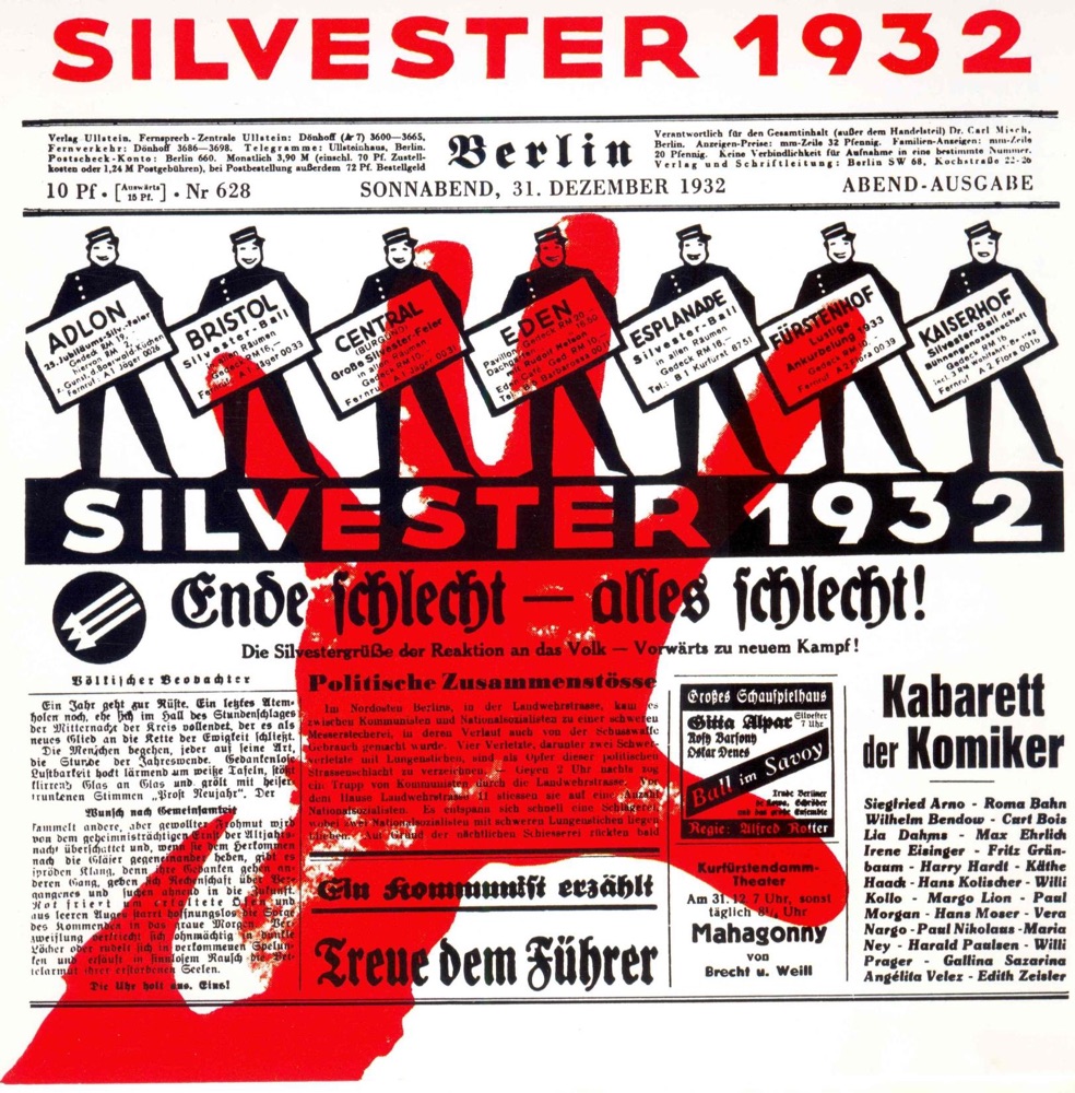 Обложка альбома «Silvester 1932» — Curt Bois, Marlene Dietrich, Kurt Gerron, Max Hansen, Richard Tauber & Lizzy Waldmüller