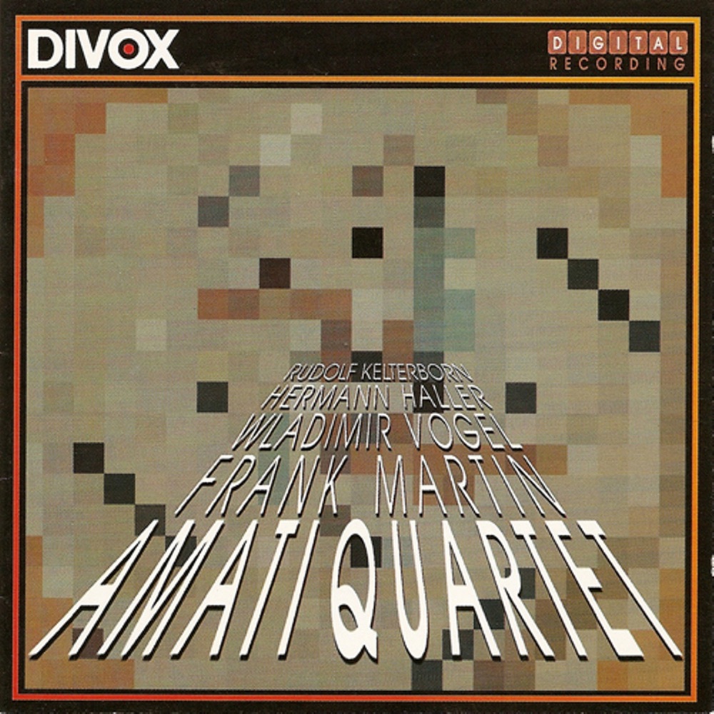 Обложка альбома «Martin, F.: String Quartet - Vogel, W.: Klangexpressionen - Haller, H.: String Quartet No. 2 - Kelterborn, R.: String Quartet No. 4» — Amati Quartet