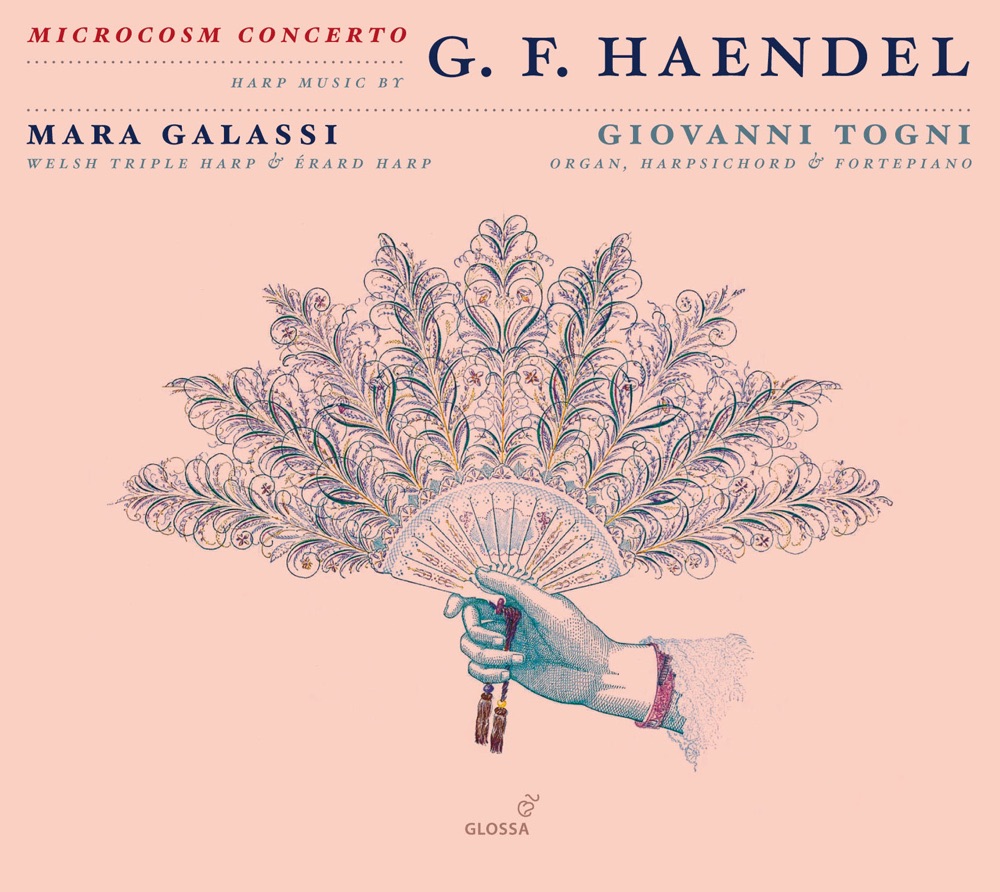 Обложка альбома «Harp Music by G.F. Haendel» — Mara Galassi & Giovanni Togni