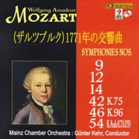 モーツァルト:(ザルツブルク)1771年の交響曲