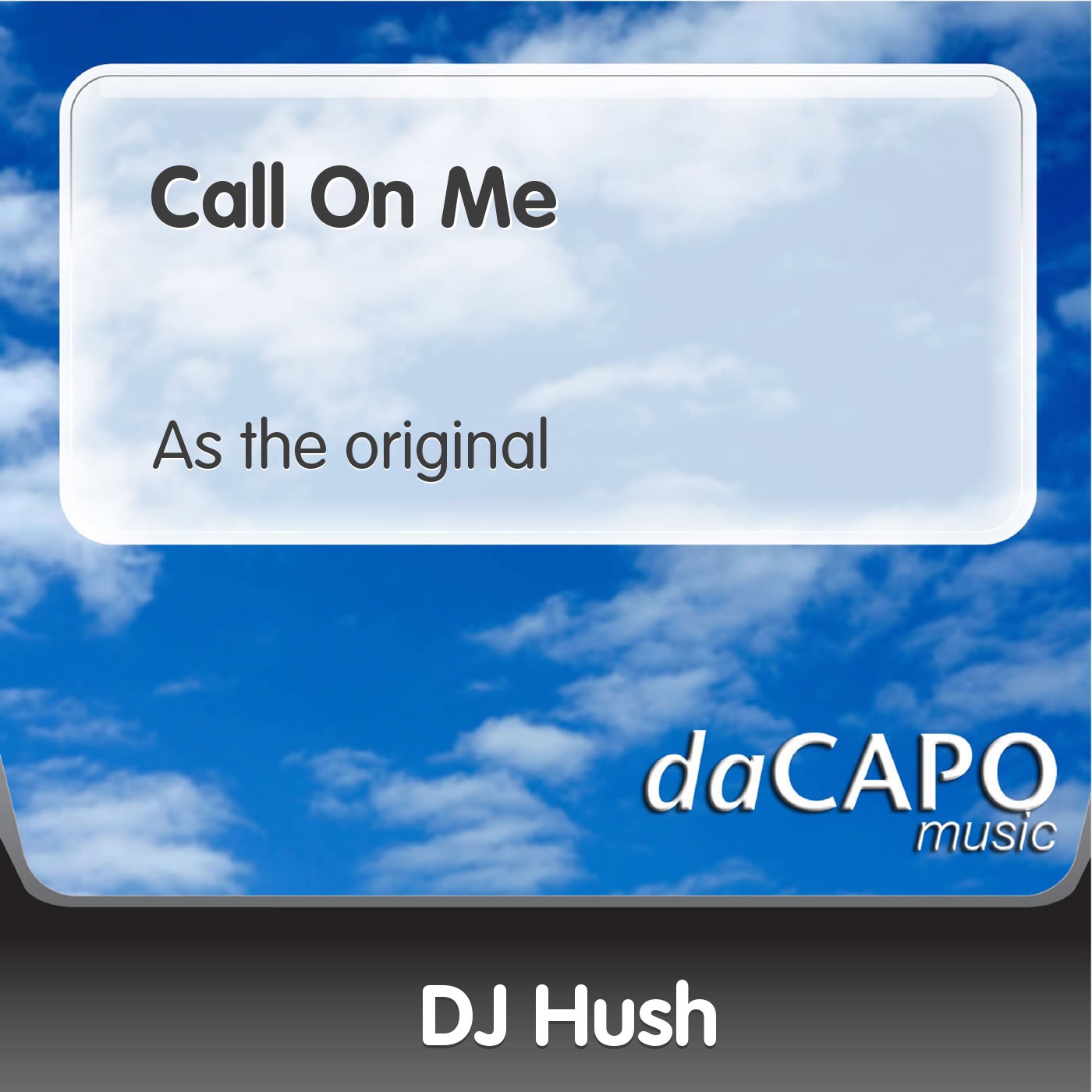 Call On Me - Single