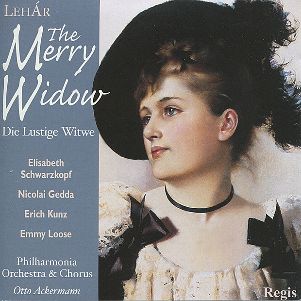 Обложка альбома «Lehár: The Merry Widow» — Anton Niessner, Emmy Loose, Erich Kunz, Elisabeth Schwarzkopf, Nicolai Gedda, Otakar Kraus, Josef Schmidinger, Philharmonia Orchestra, Philharmonia Chorus & Otto Ackermann