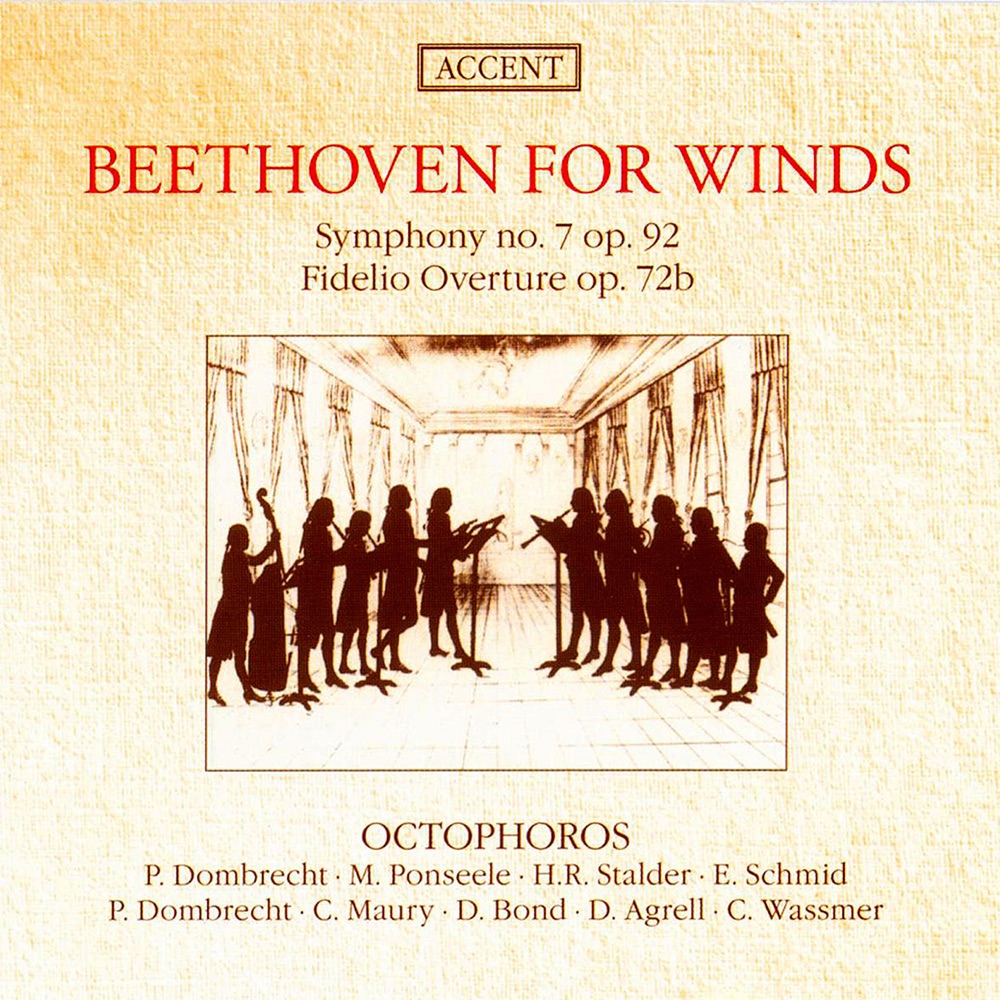Обложка альбома «Beethoven: Symphony No. 7 - Overture to Fidelio» — Octophoros