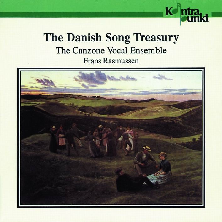 Обложка альбома «The Danish Song Treasury» — Canzone Vocal Ensemble & Frans Rasmussen