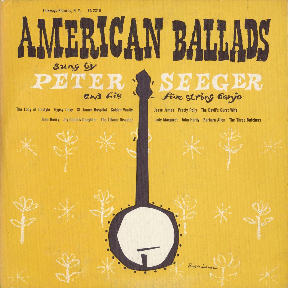 Обложка альбома «American Ballads» — Pete Seeger
