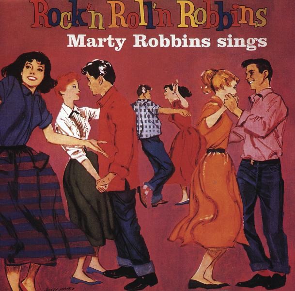 Обложка альбома «Rock'n Roll'n Robbins» — Marty Robbins