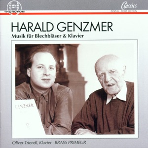 Genzmer: Musik Fur Blechblaser & Klavier