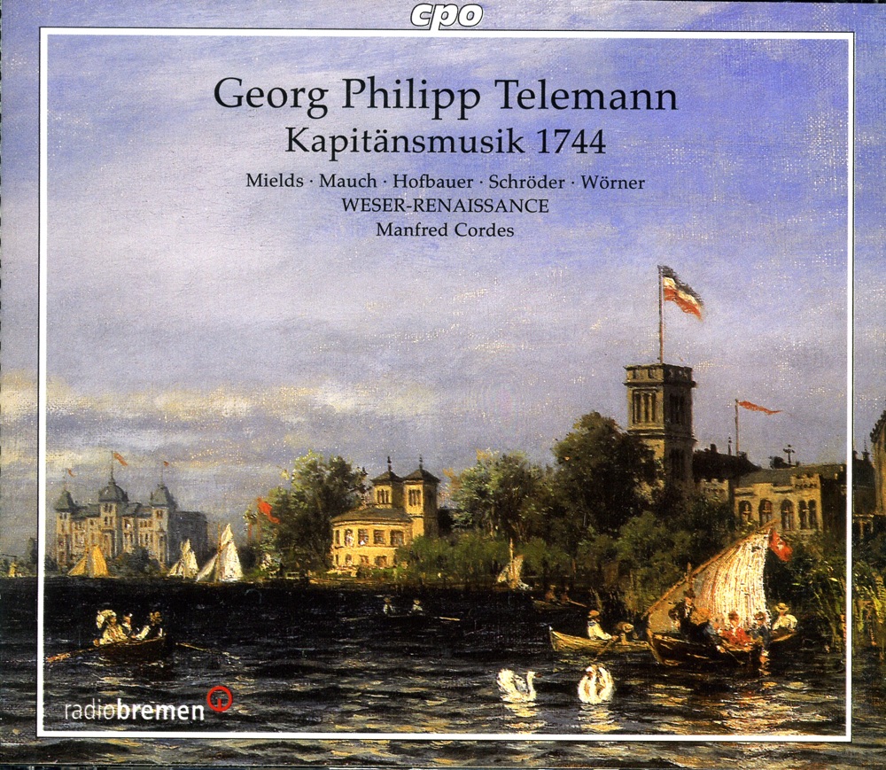 Обложка альбома «Telemann, G.P.: Vereint Euch, Ihr Burger, Und Singet Mit Freud - Freiheit! Gottin, Die Segen Und Friede Begleitet» — Dorothee Mields, Monika Mauch, Manfred Cordes, Bremen Weser-Renaissance, Dominik Wörner, Ulrike Hofbauer & Immo Schroder