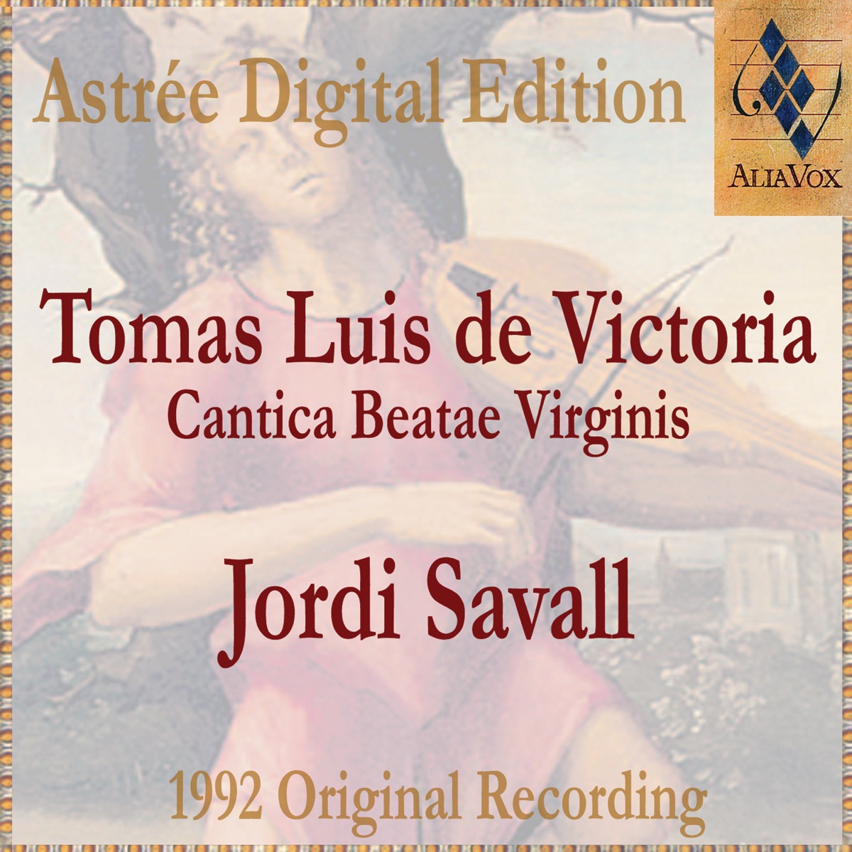 Tomas Luis De Victoria: Cantica Beatae Virginis cover art