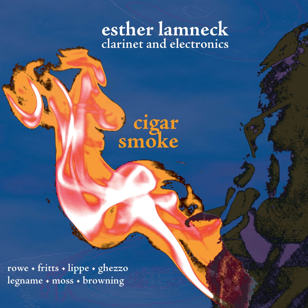 Обложка альбома «Cigar Smoke» — Esther Lamneck, Robert Rowe, Lawrence Fritts, Cort Lippe, Dinu Ghezzo, Orlando Legname, Lawrence Moss & Zack Browning