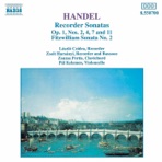 Handel: Recorder Sonatas, Op. 1, Nos. 2, 4, 7 and 11