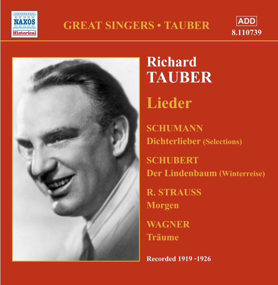 Обложка альбома «Richard Tauber - Lieder» — Richard Tauber