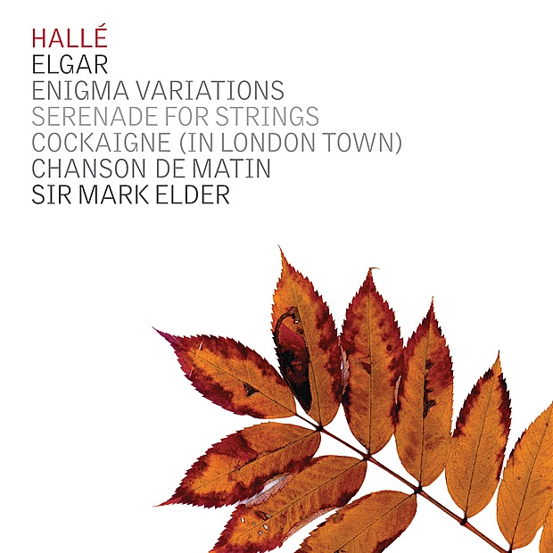 Обложка альбома «Elgar: Enigma Variations» — Hallé & Sir Mark Elder