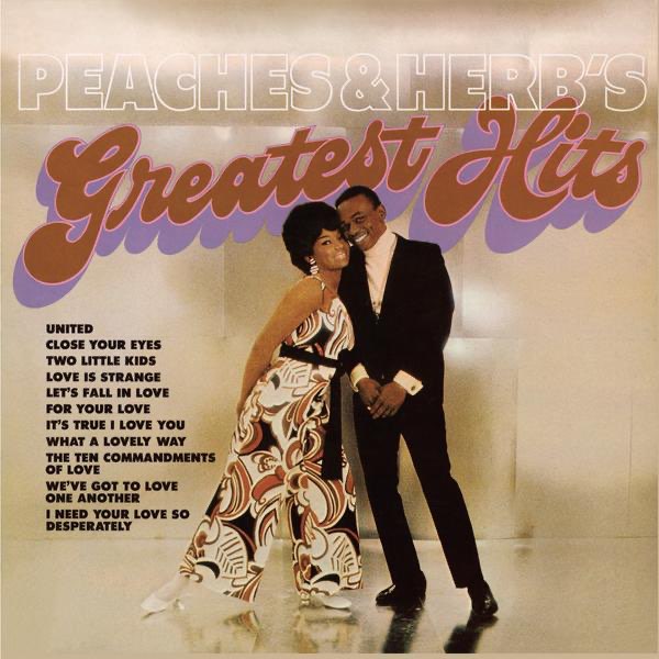PEACHES & HERB: let's fall in love DATE 12 LP 33 RPM
