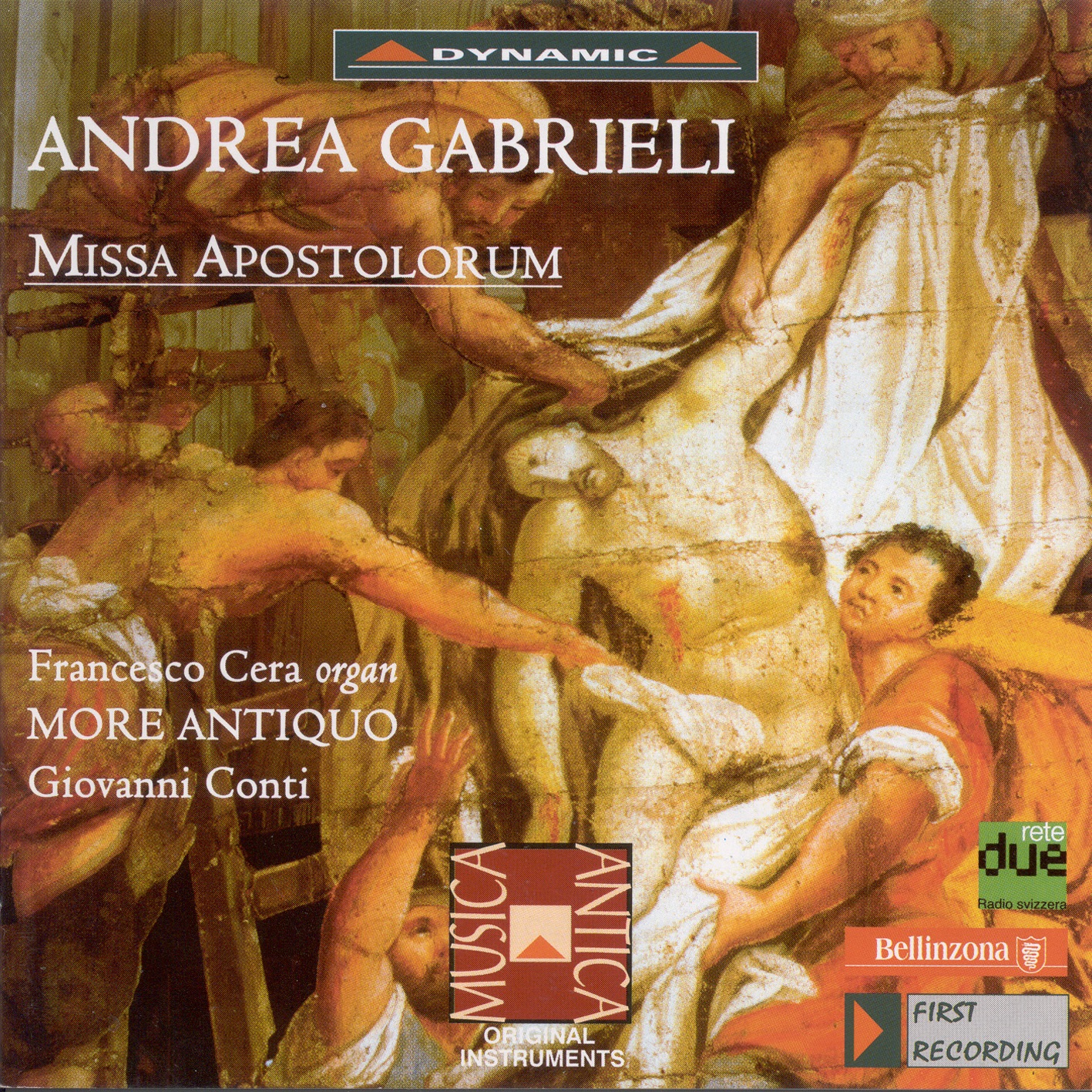 Gabrieli: Missa Apostolorum by Francesco Cera, More Antiquo & Giovanni Conti album cover