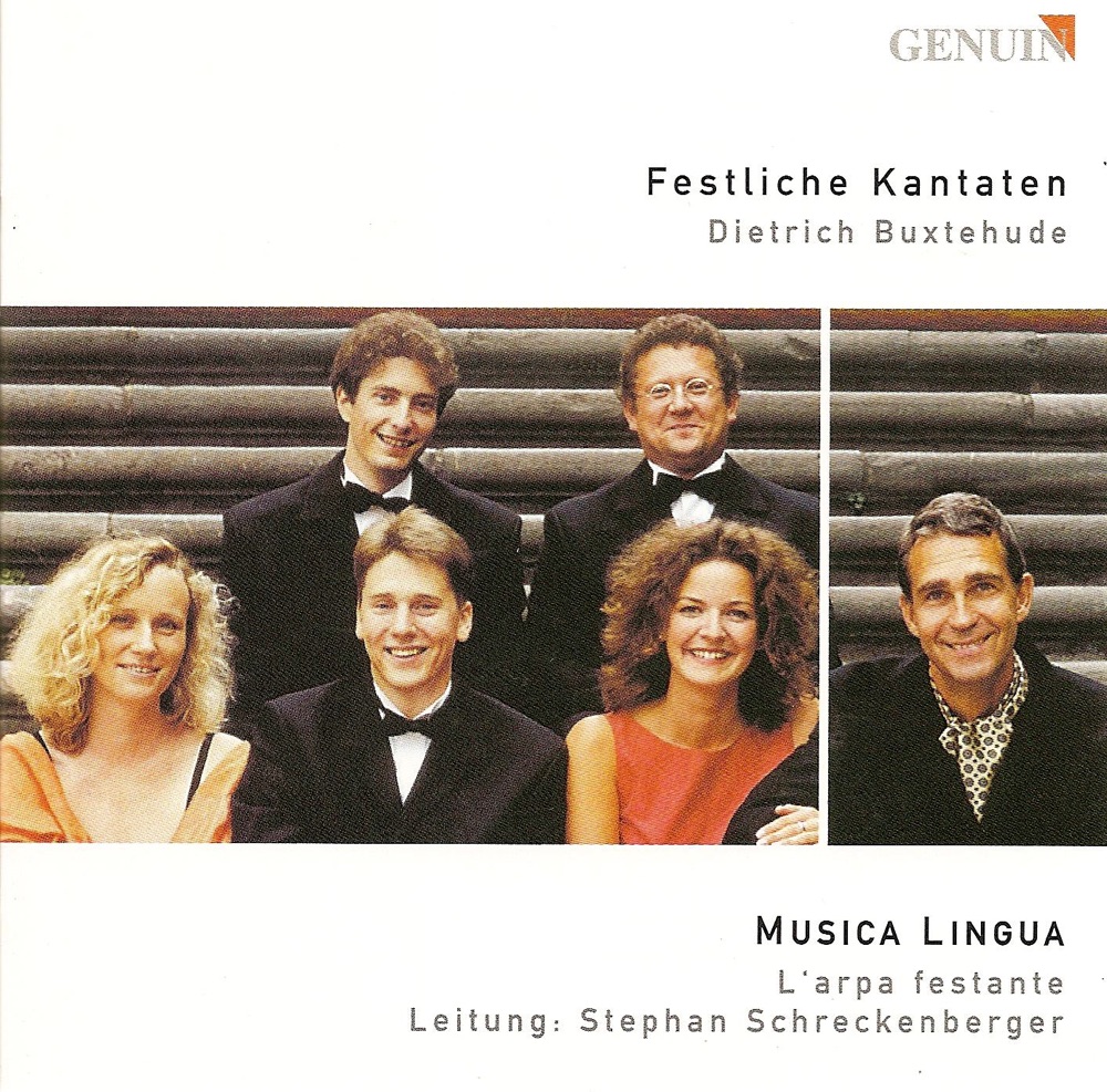 Обложка альбома «Buxtehude: Choral Music - BuxWV 1, 4, 6, 7, 10, 63, 66 & 77» — Stephan Schreckenberger & Musica Lingua