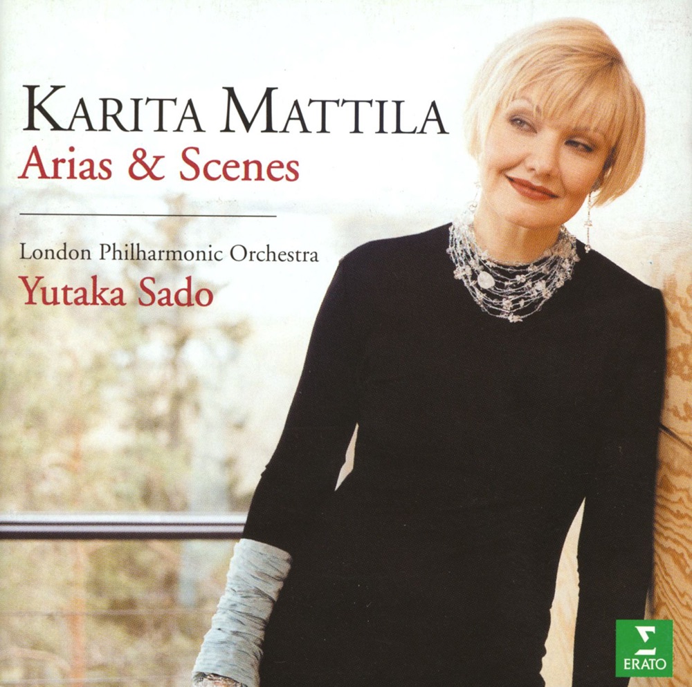Обложка альбома «Karita Mattila Sings Arias & Scenes» — Karita Mattila, London Philharmonic Orchestra & Yutaka Sado
