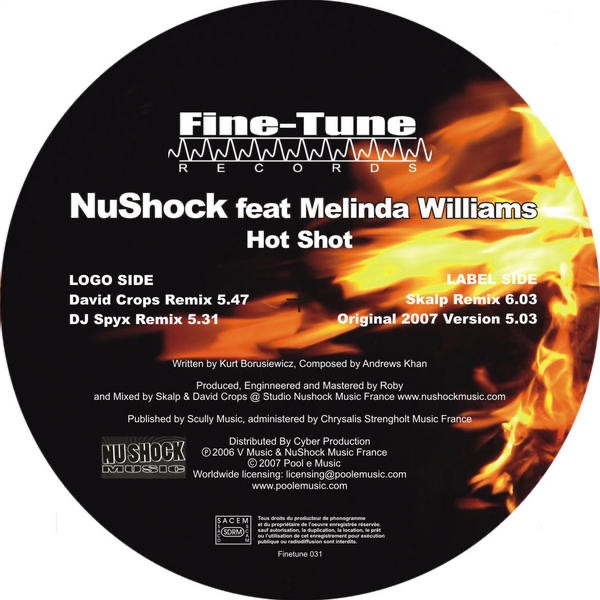 Hot Shot - Nushock, Melinda Williamsのアルバム - Apple Music